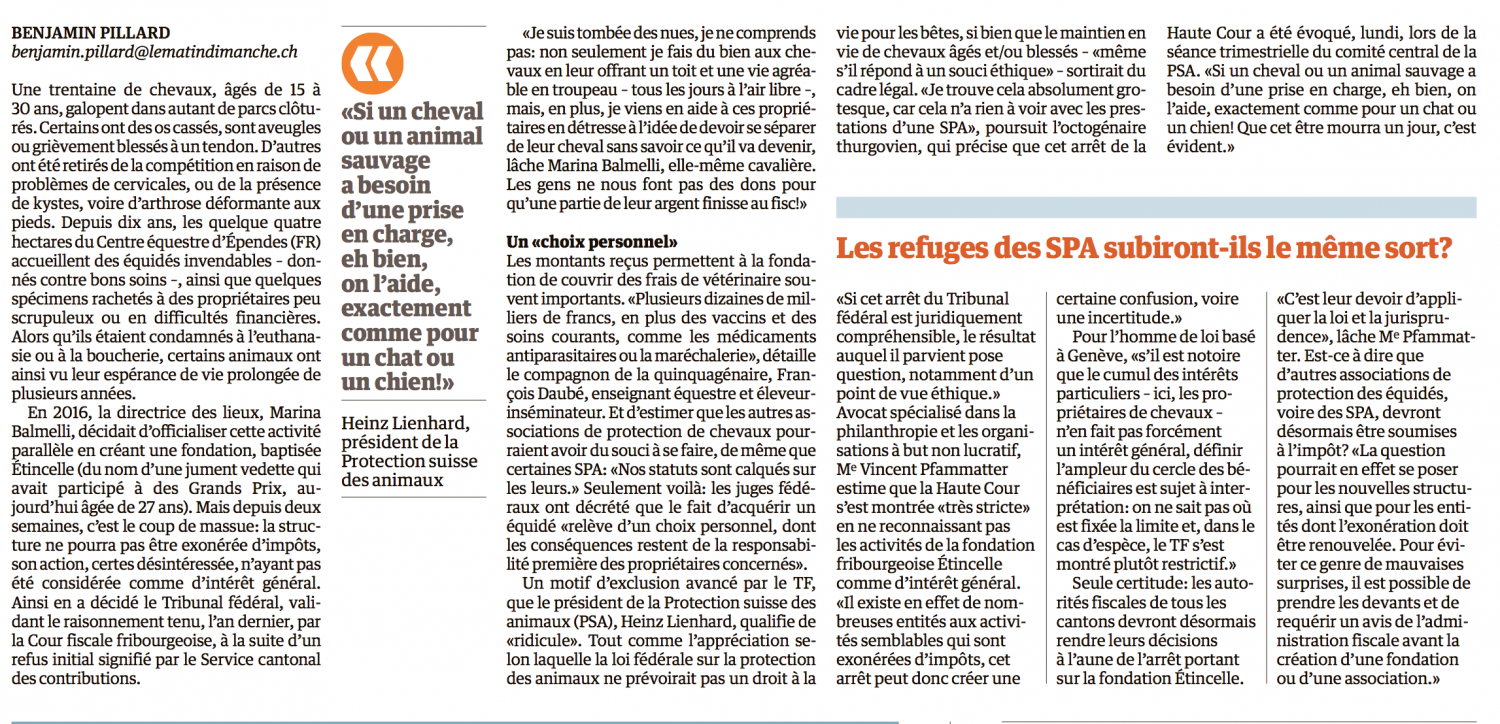 Article de presse